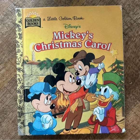 little golden book Other - A Little Golden Book Disney's
Mickey's Christmas Carol